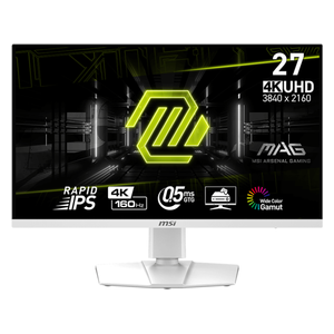 MSI 27-Inch 274URFW-Series - Flat Monitor - 160Hz - 0.5ms Response Time - UHD - 400 Nits - Rapid IPS Panel