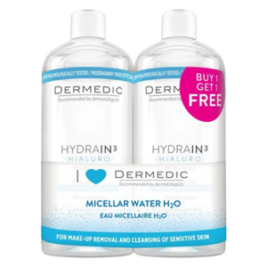  Dermedic Micellar Hydrating Makeup Remover Set 2 PCS 