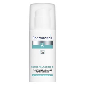  A Sensi Relatine E peptide tightening and firming face cream SPF 20, 50 ml - Pharmaceris 