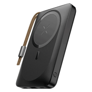 شاحن محمول لاسلكي راف بور - PB1212 - 10000mah - اسود