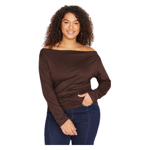 Trendyol Curve Women’s Knitted Blouse - Brown