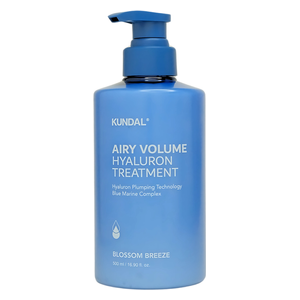  KUNDAL Airy Volume Hyaluron Treatment Blossom Breeze, 500 ml ‏ 