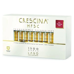  HFSC 100% 1300 Women 20 Vials For Hair Loss - Crescina 