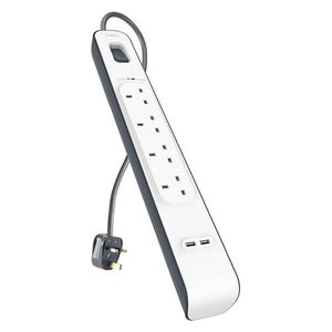 Belkin 3078 - Power Socket - 2m - White