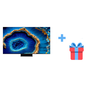  TCL 65-Inch C755 Series - Smart - 4K - QD-Mini LED - 144Hz + Free Gift 