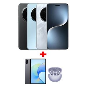 Honor Magic7 Pro 5G - Dual SIM - 6.8 Inch LTPO OLED,120Hz 1600 nits - Qualcomm Snapdragon 8 Elite (3 nm) - 512/12GB - 5850 mAh + Honor pad x9 + Honor Choice Earbuds Clip
