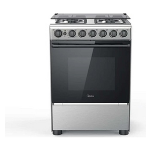 Midea BME62058-D-S - 4 Burners - Gas Cooker - Stainless Steel