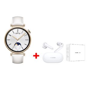  Huawei Aurora-B19L - Watch - White + Bluetooth Headphone In Ear 