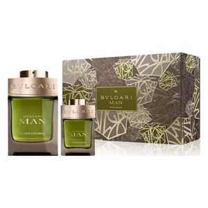  Bvlgari Wood Essence Perfume Set for Men with Mini Perfume 