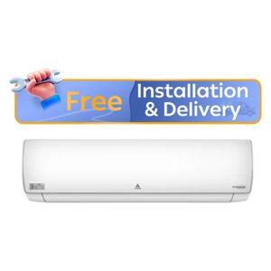  Alhafidh 18INV6 - 1.5 Ton - Wall Mounted Split - Inverter - Amp Control - White + Free Installation 