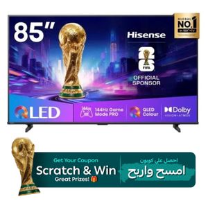  Hisense 85Q71Q - 85 Inch - 4K - QLED - 144 Hz - VIDAA - Black 