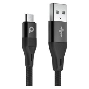 Porodo PD-AMBR12-BK - Cable USB To USB Micro - 1.2 m