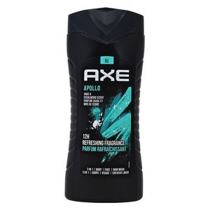Axe 3 In1 Hair & Body Wash Apollo for Men, 400 ml