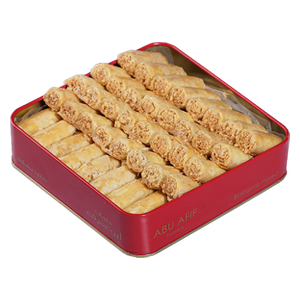  Abu Afif Sweets - Baklava Fingers (Assabeh) Cashew 500G 