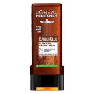  لوريال باريس باربركلوب جل الاستحمام للرجال, 400 مل 