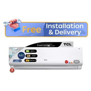 TCL TAC-30CHSA/KS - 2.5 Ton - Wall Mounted Split - Inverter - Amp Control - White  + Free installation 