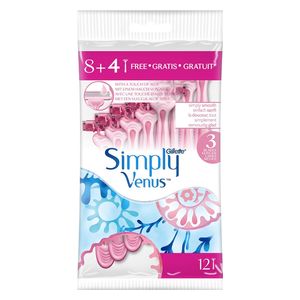  Gillette Simply 8 + 4 Blade Razor - Venuse 
