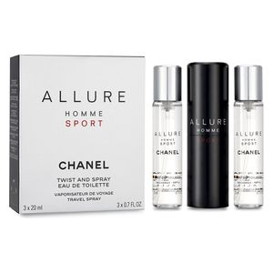  مجموعة عطور السفر ألور أوم سبورت اودي تواليت 3*20 مل - شانيل 