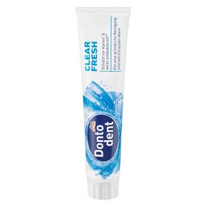  Dontodent Clear Fresh Toothpaste - deep cleans teeth, freshens breath, 125 ml 