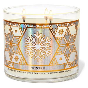  ونتر شمعة معطرة بثلاث فتائل 411 غم - باث أند بودي وركس 