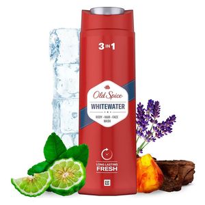 اولد سبيس وايت ووتر 3 في 1 جل استحمام للرجال, 400 مل