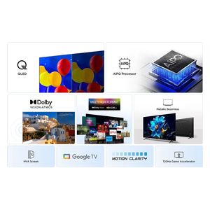  شاشة تي سي ال 75-انج فئة P7K - سمارت - 4K - QLED - إصدار 2025 - 60 هيرتز 