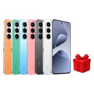 Infinix Hot 60 Pro - Dual SIM - 6.78-inch AMOLED - MediaTek Helio G200 - 5160 mAh, 45W Charging, AI + Free Gift