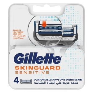  Skinguard Sensitive Razor Blades 4 PCS 