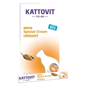 Kattovit Urinary Chicken Special Cream Cat Snack - 6 Piece
