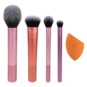  Everyday Essentials Makeup Brush Set 01786-Real Techniques 
