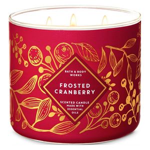  Frosted Cranberry 3 Wick Scented Candle 411 g 
