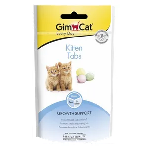 GimCat Kitten Tabs Cat Snack - 40g