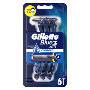 Blue 3 Disposable Razor 6 PCS - Gillette 