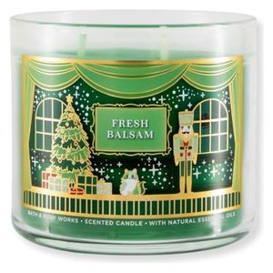  فرش بلسم شمعة معطرة بثلاث فتائل 411 غم - باث أند بودي وركس 