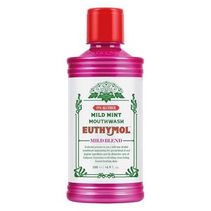  Mouthwash Mild Mint Alcohol Free 500ml - Euthymol 