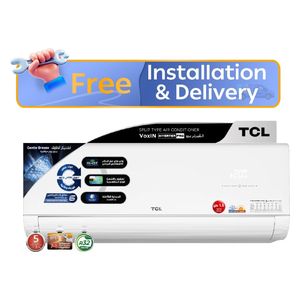  TCL TAC-18CHSD/MAX - 1.5 Ton - Wall Mounted Split - White - Inverter - Amp Control  + Free Installation 