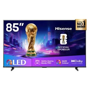  شاشة هايسنس - 85 انش - 4K - QLED - فيدا - 144 هيرتز - Q71Q - أسود 