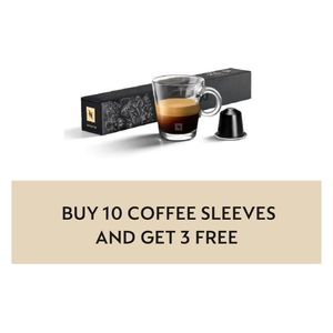  Nespresso - Original Coffee Capsules - Ispirazione Ristretto Italiano - 10 Boxes of Coffee Capsules + 3 Free Boxes 