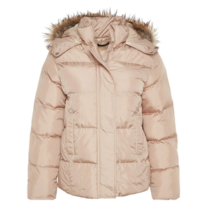 Trendyolmilla Women's Puffer Jacket - Beige