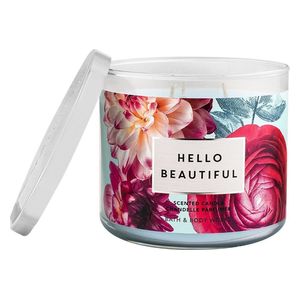  هلو بيوتفل شمعة معطرة ب 3 فتائل 411 غم 