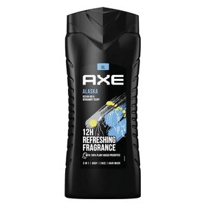 Axe 3 In1 Hair & Body Wash Alaska for Men, 400 ml