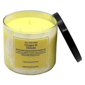 3 Wick Candle Ginger & Hinoki 411 g