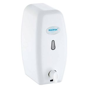  Rulopak Manual Refillable Foam Soap Dispenser White 