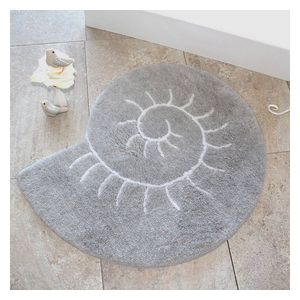  Chilai Home By Alessia Helix Grey Round Mat 