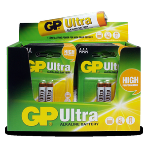  GP Ultra AAA Alkaline Battery - 2 Pcs 