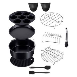  Wiami Air Fryer Accessories Set - 12 Pieces - Black 