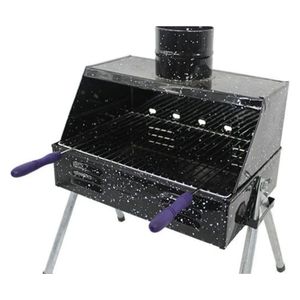  شواية شواء بالمدخنة 25*35*30 سم 