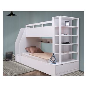  Alpino  Bunk Bed 295*134*194 cm - White 