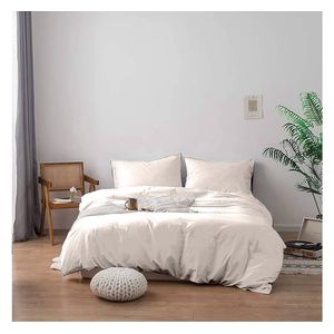  طقم نوم كينج - كريمي 