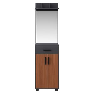 خزانة ملابس مع مرآة 60 سم؛ وحدة